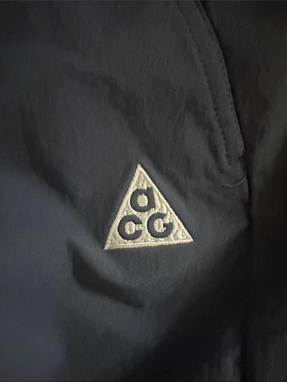Nike ACG "Smith Summit" cargo pant women's dark grey/ blue colorway Large NWOT - Picture 3 of 8